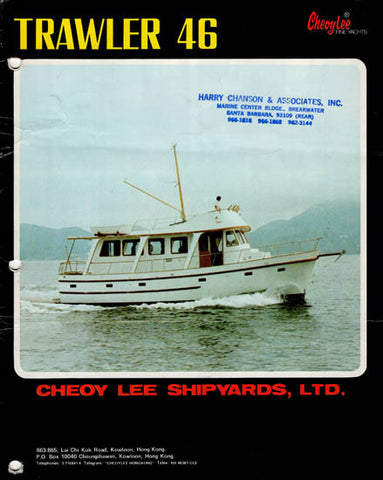Cheoy Lee 46 Trawler Brochure