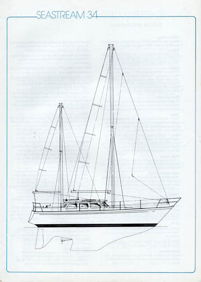 Seastream 34 Specification Brochure