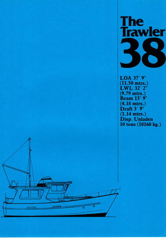 Fairways Trawlers 38 Specification Brochure