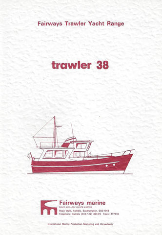 Fairways Trawlers 38 Brochure Package