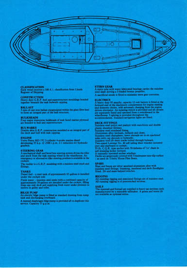 Fairways Fisher 31 Specification Brochure