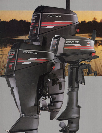 US Marine 1989 Force Outboard Brochure
