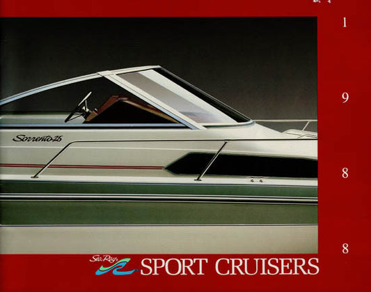 Sea Ray 1988 Sport Cruisers Brochure