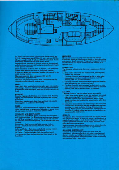 Fairways Fisher 46 Specification Brochure