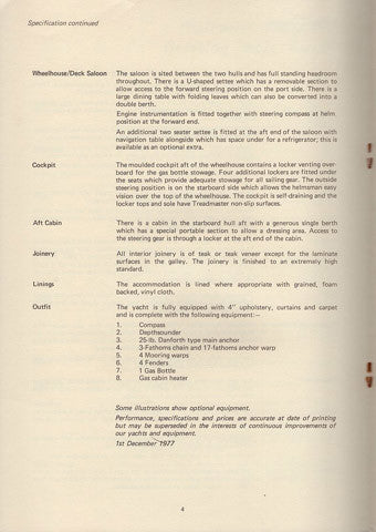 Fairways Catfisher Brochure