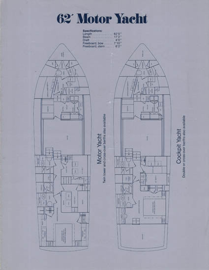 Uniflite Motor Yacht Brochure
