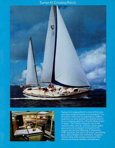 Tartan Offshore 40 Cruising Ketch Brochure