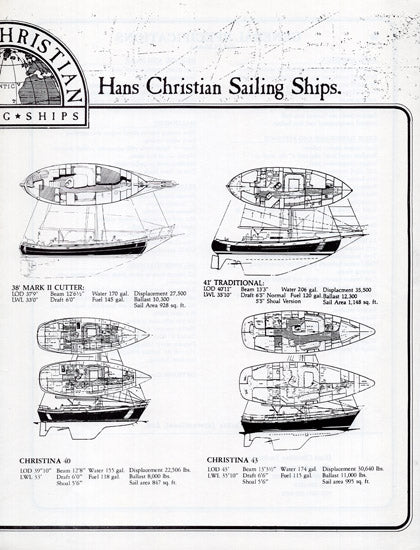 Hans Christian 1982 Brochure