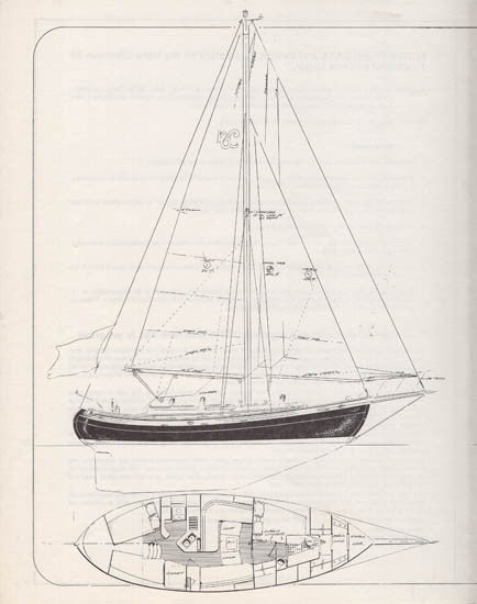 Hans Christian 38 Specification Brochure