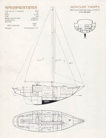 Acapulco 40 Brochure