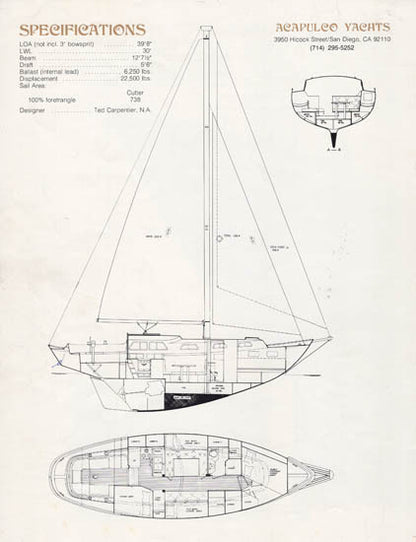 Acapulco 40 Brochure