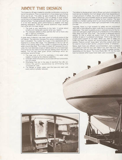 Acapulco 40 Brochure