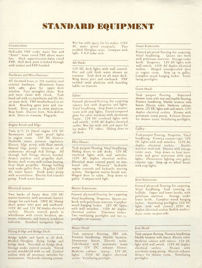 Lien Hwa 56 Motor Yacht Brochure