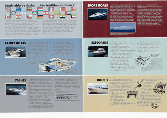 Bayliner 1981 Abbreviated Brochure