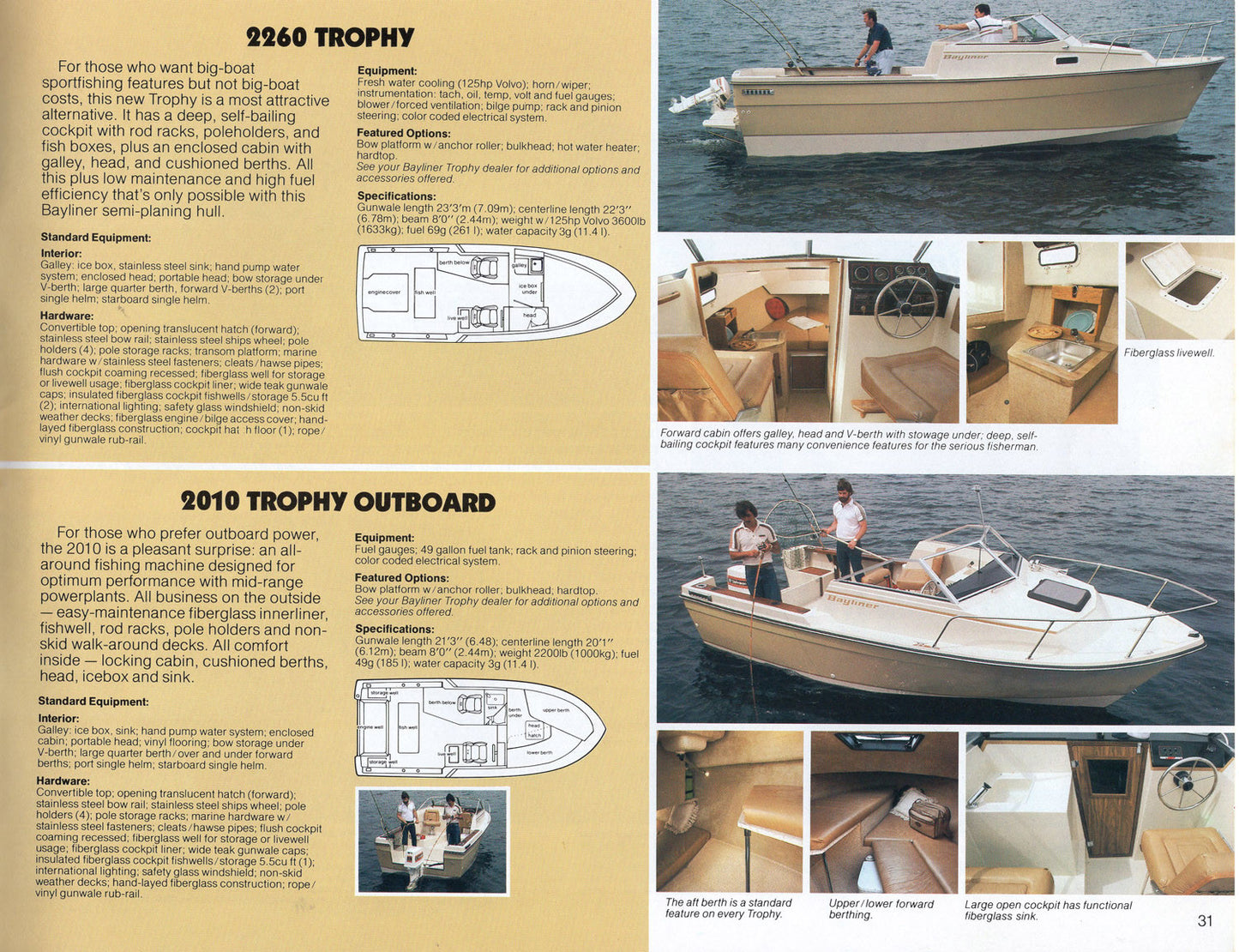 Bayliner 1982 Brochure