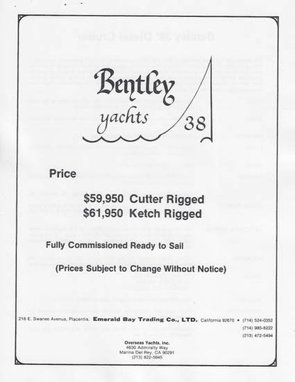 Bentley 38 Digital Brochure