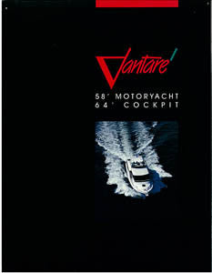 Vantare 58/64 Motor Yacht Brochure