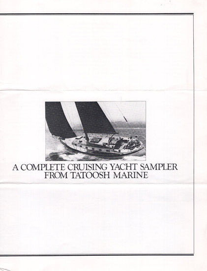 Tatoosh Marine Brochure