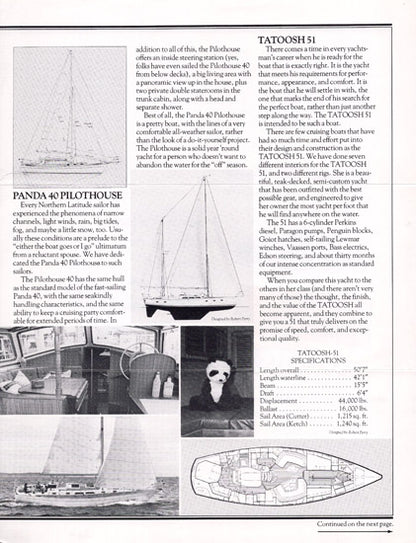 Tatoosh Marine Brochure