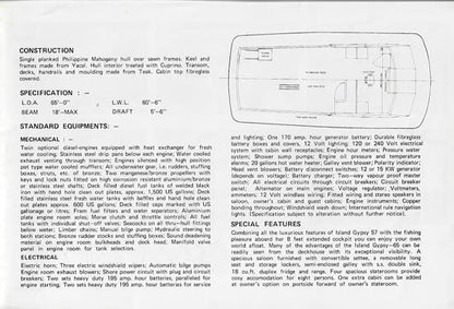 Island Gypsy 65 Brochure