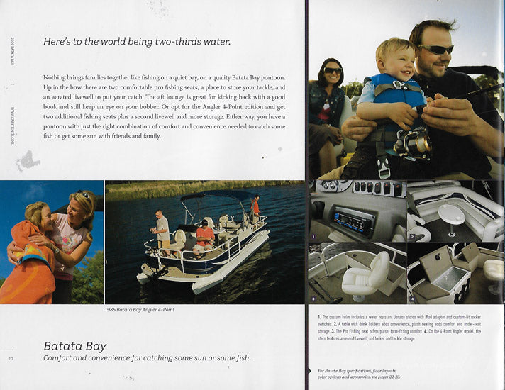 Crestliner 2009 Pontoon Brochure