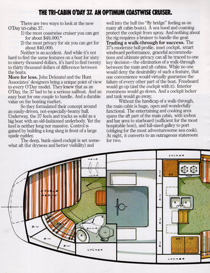 O'Day 1978 Yachts Brochure