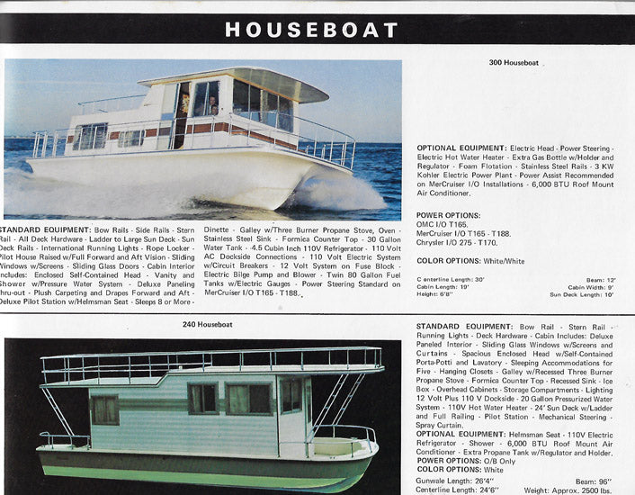 Sport Craft 1974 Brochure