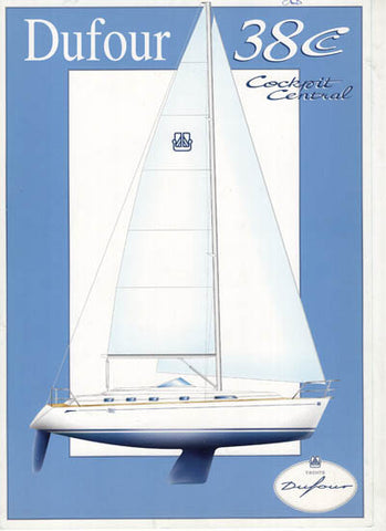 Dufour 38 Cockpit Central Brochure