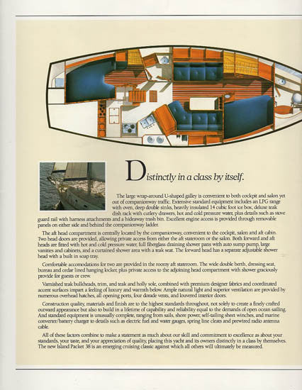 Island Packet 38 Brochure