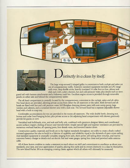 Island Packet 38 Brochure
