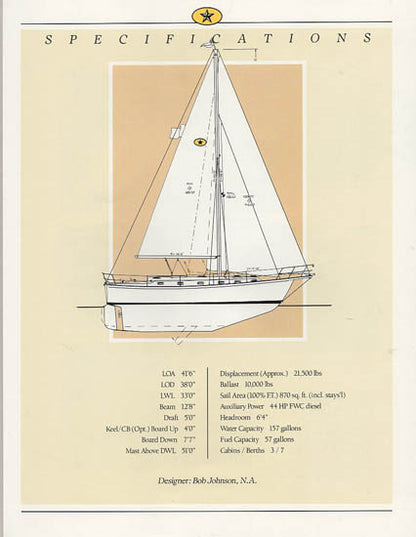 Island Packet 38 Brochure