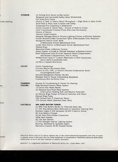 Jetsailer 45 Poster Brochure