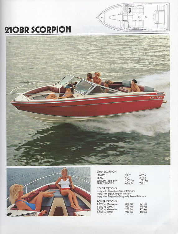 Chris Craft 1983 Sport Boats Brochure