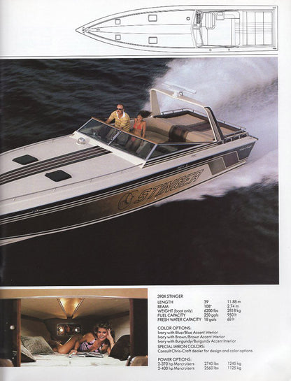 Chris Craft 1983 Sport Boats Brochure