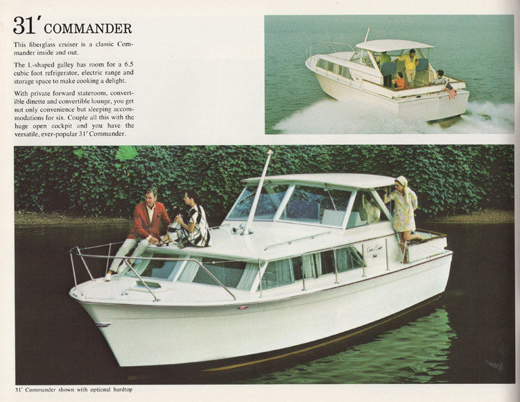 Chris Craft 1971 Commander Brochure