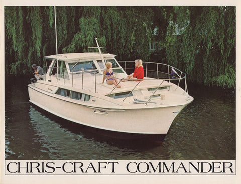 Chris Craft 1971 Commander Brochure