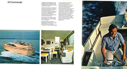 Chris Craft 1970 Commander Cruisers Brochure