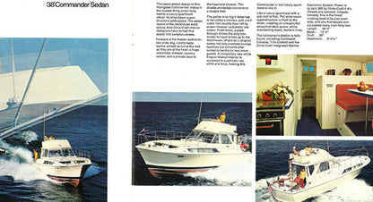 Chris Craft 1970 Commander Cruisers Brochure