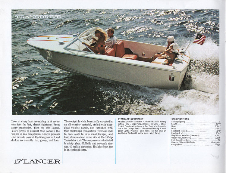 Chris Craft 1969 Sport Boats Brochure – SailInfo I