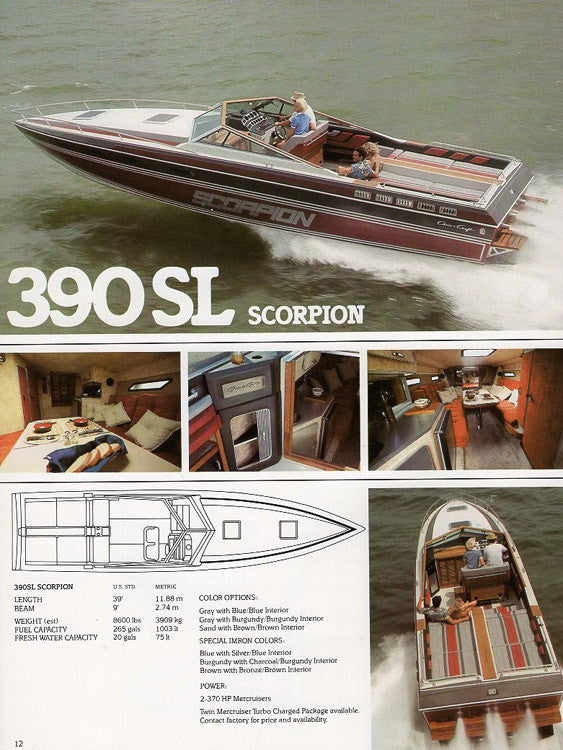 Chris Craft 1981 Sport Boats Brochure