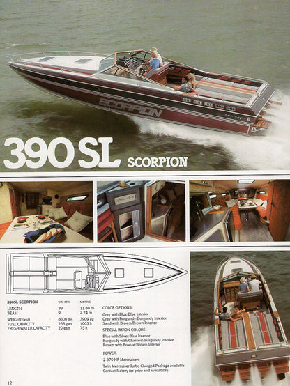 Chris Craft 1981 Sport Boats Brochure
