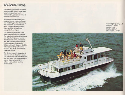 Chris Craft Aqua Home Brochure