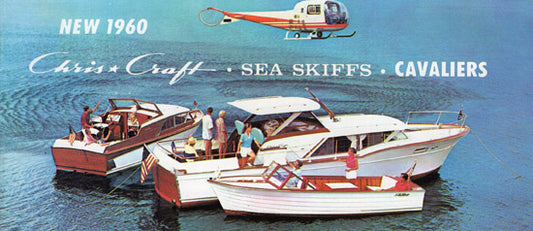 Chris Craft 1960 Sport Boat & Sea Skiffs Mini Brochure