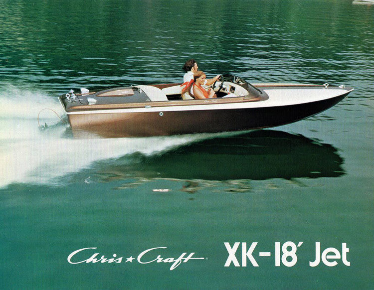 Chris Craft XK-18 Jet Brochure