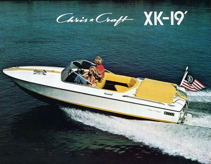 Chris Craft XK-19 Brochure