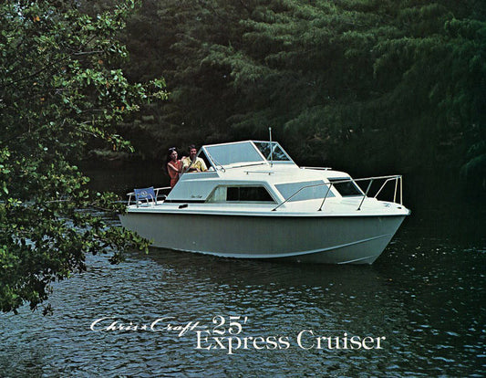 Chris Craft Express Cruiser 25 Brochure