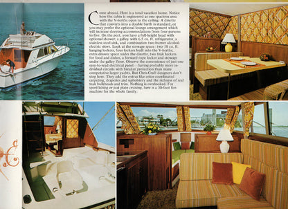 Chris Craft 30 Tournament Fisherman Brochure