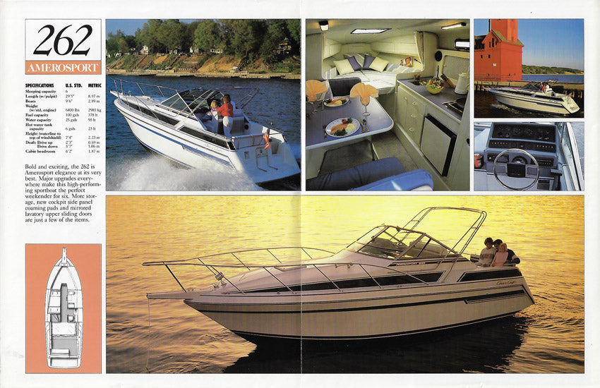 Chris Craft 262 Amerosport Brochure