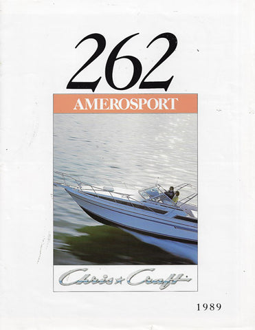 Chris Craft 262 Amerosport Brochure