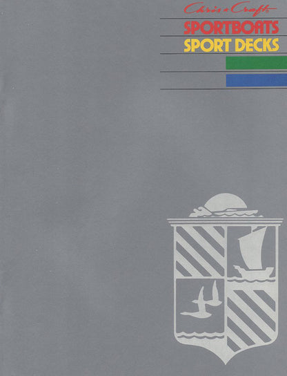 Chris Craft 1984 Sport Boats & Decks Brochure